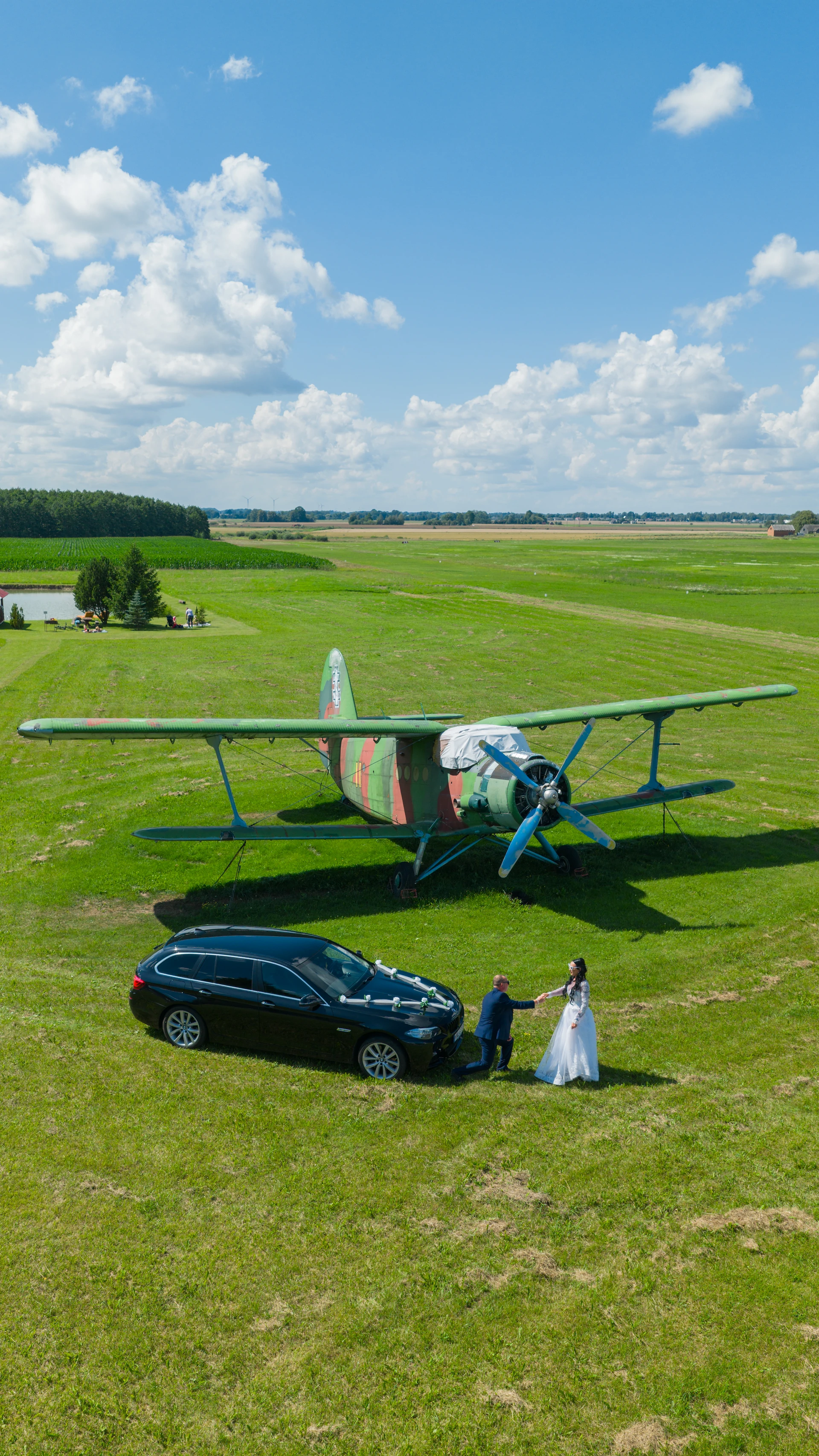 Vestuvės aerodrome