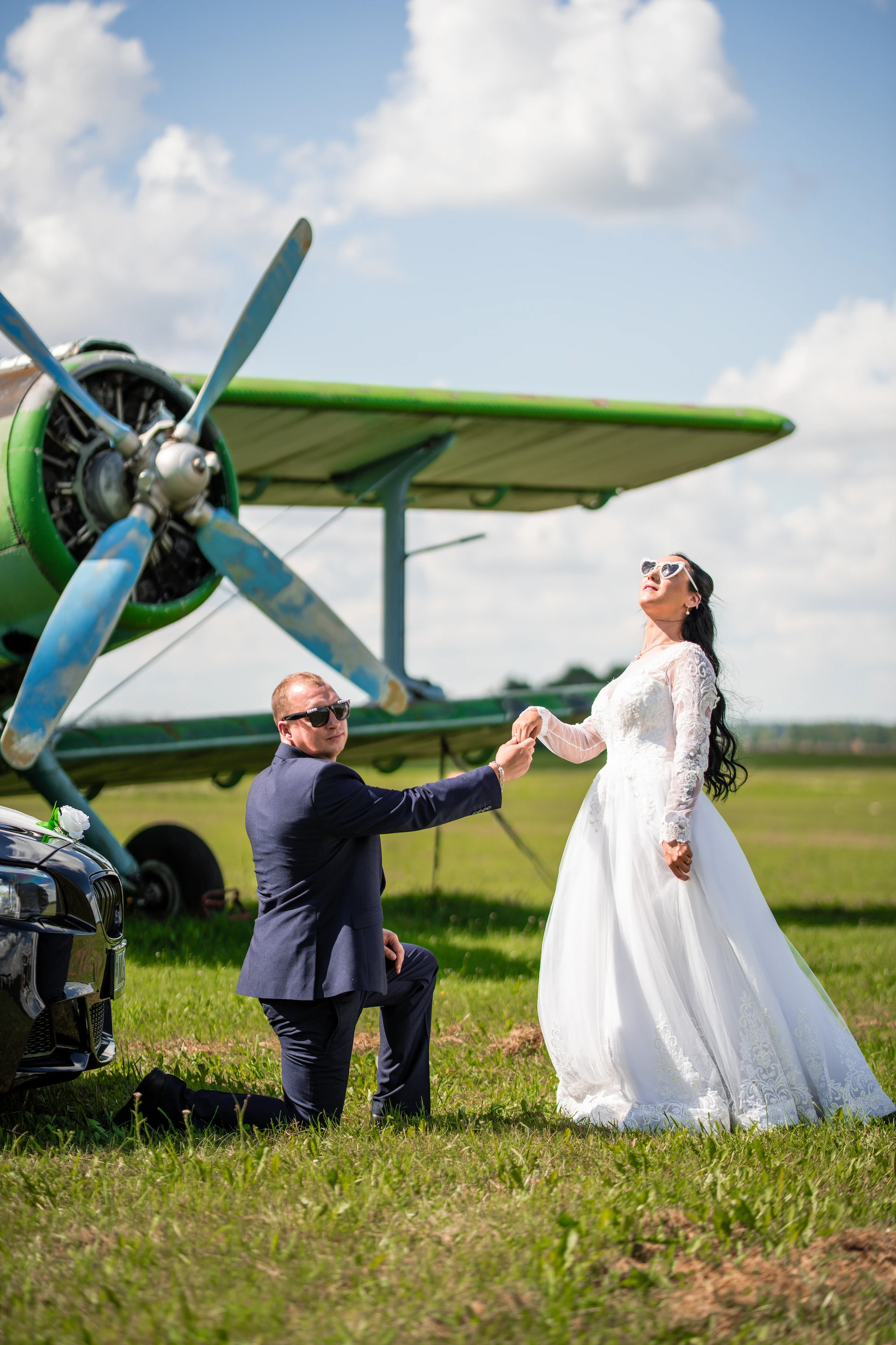 Vestuvės aerodrome